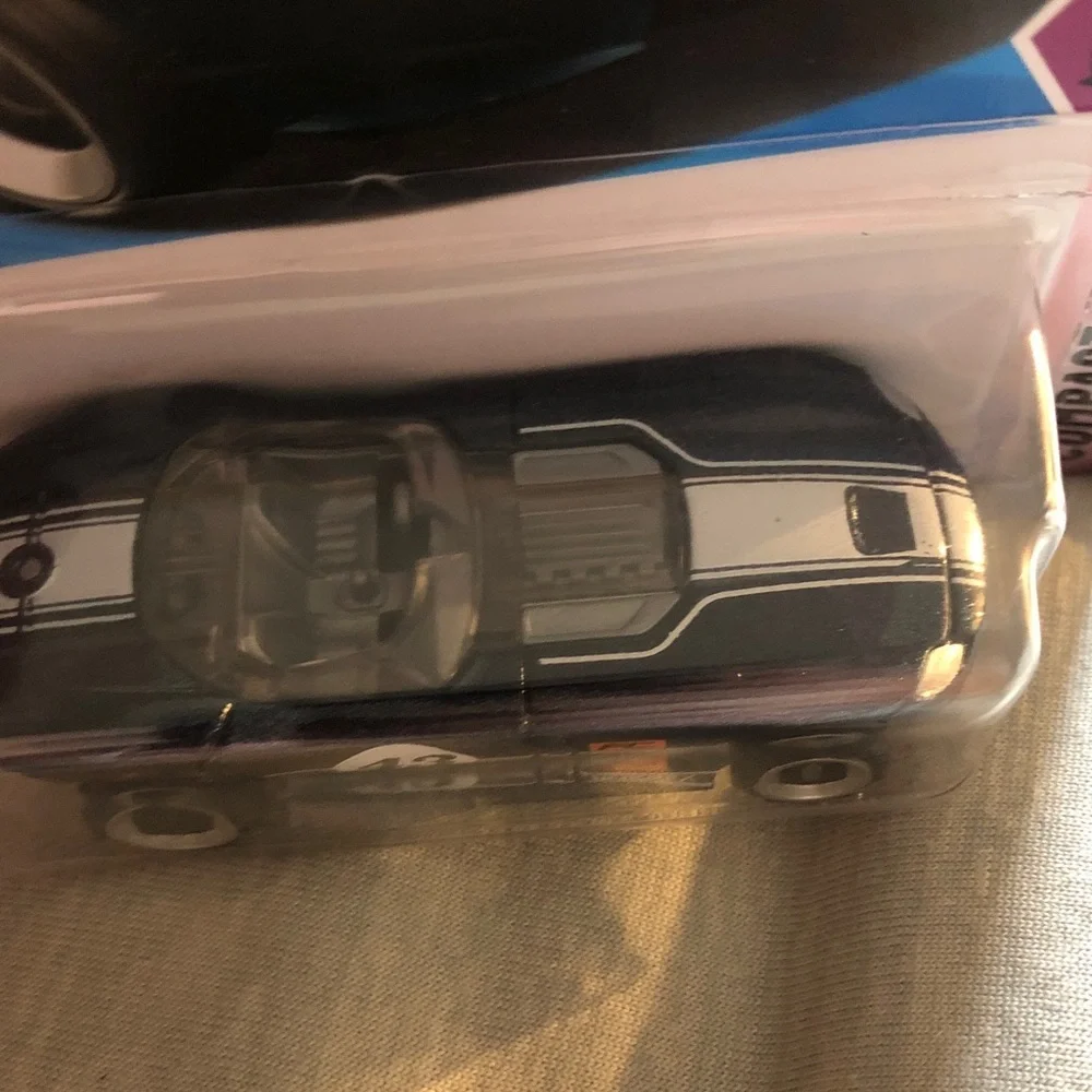 Blue Roadster Toy Car